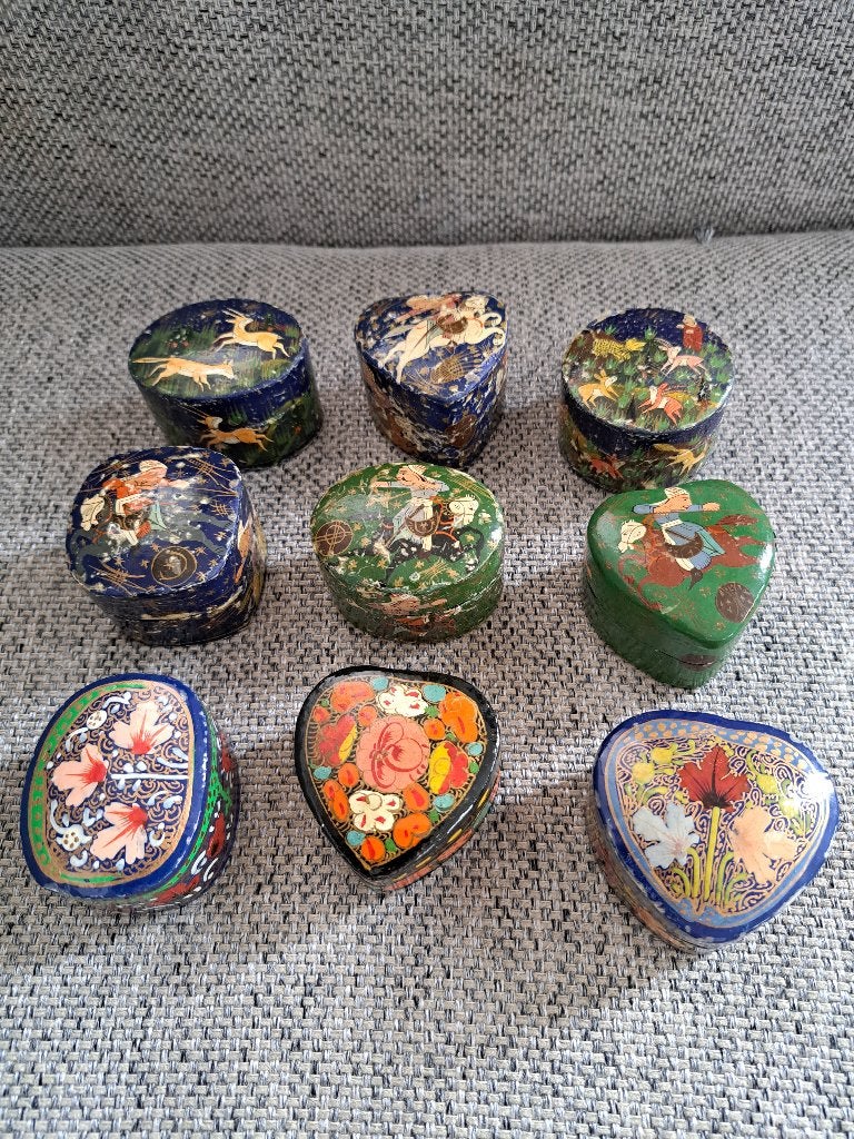 Vintage nepalese pillendoosjes, Antiek en Kunst, Ophalen of Verzenden