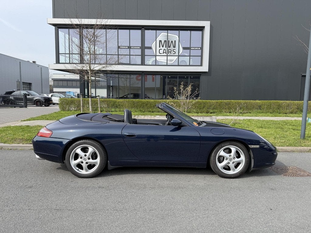 Porsche 911 Cabrio 3.4 Carrera Leder, ECC, Memory seat, Auto's, Porsche, Automaat, Gebruikt, Cabriolet, 1415 kg
