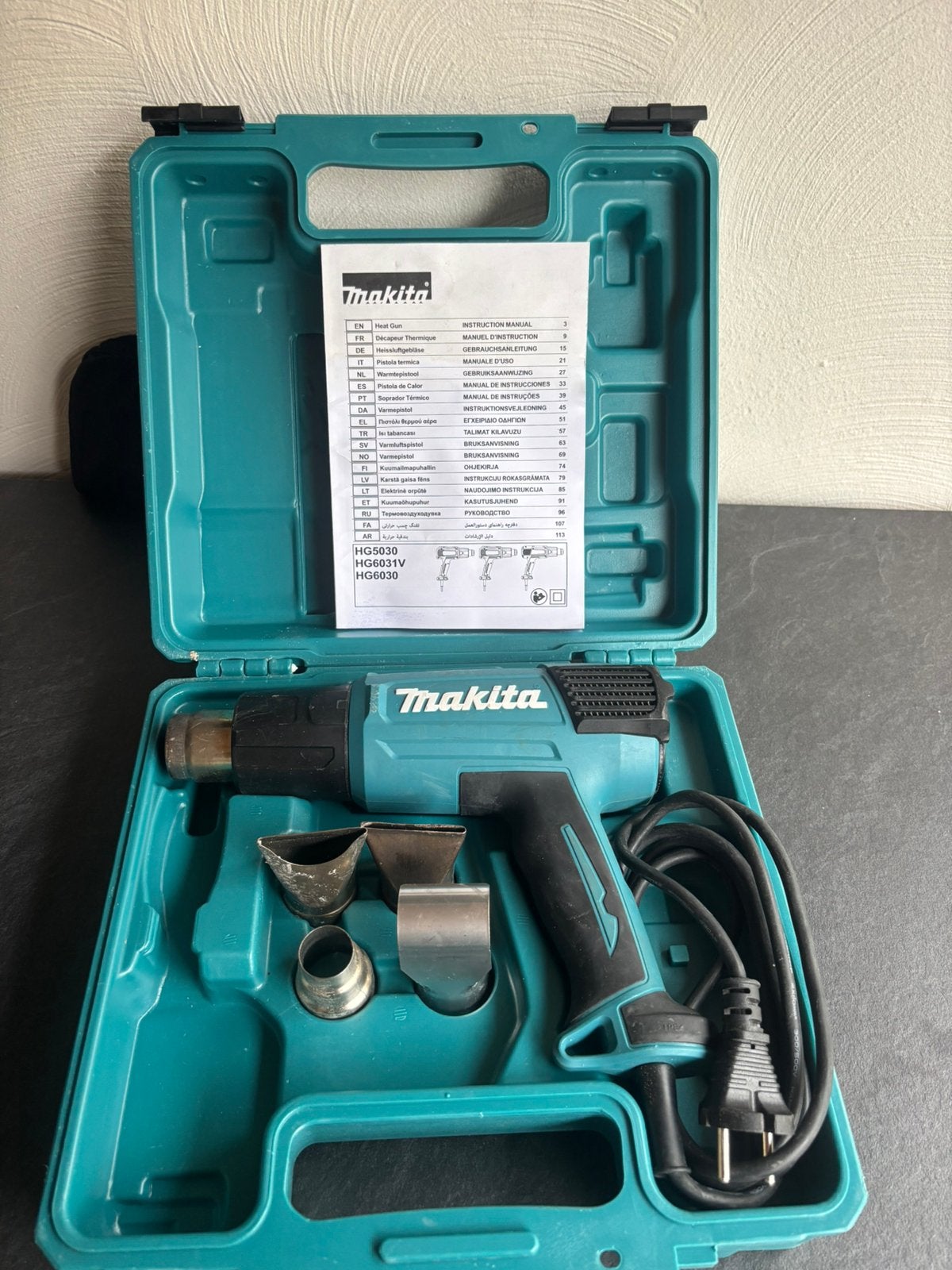 Makita hete lucht pistool, Ophalen, Zo goed als nieuw, Overige typen