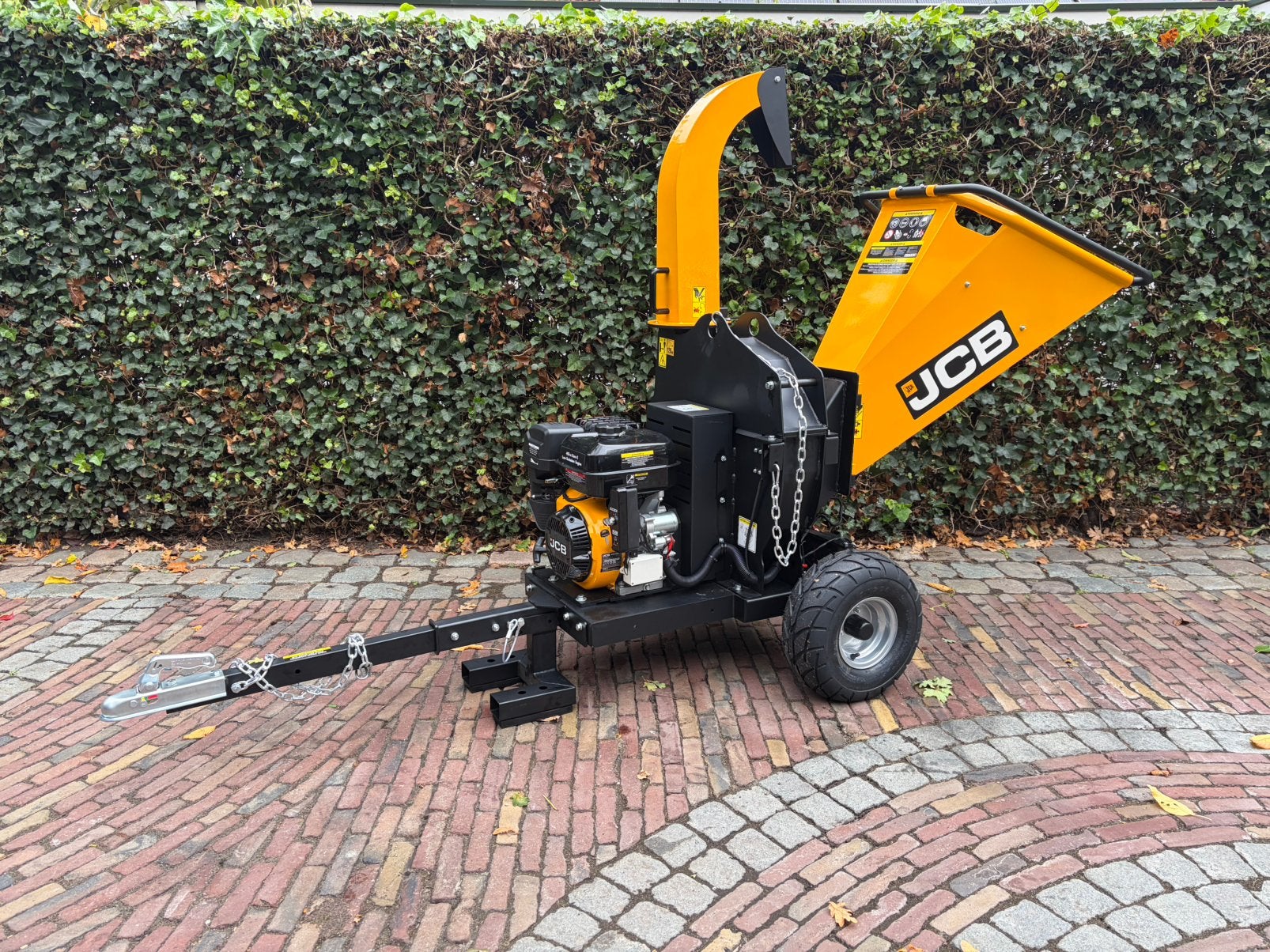 Nieuwe JCB-CH150120pe houtversnipperaar, Tuin en Terras, Ophalen, Benzine, J, Nieuw