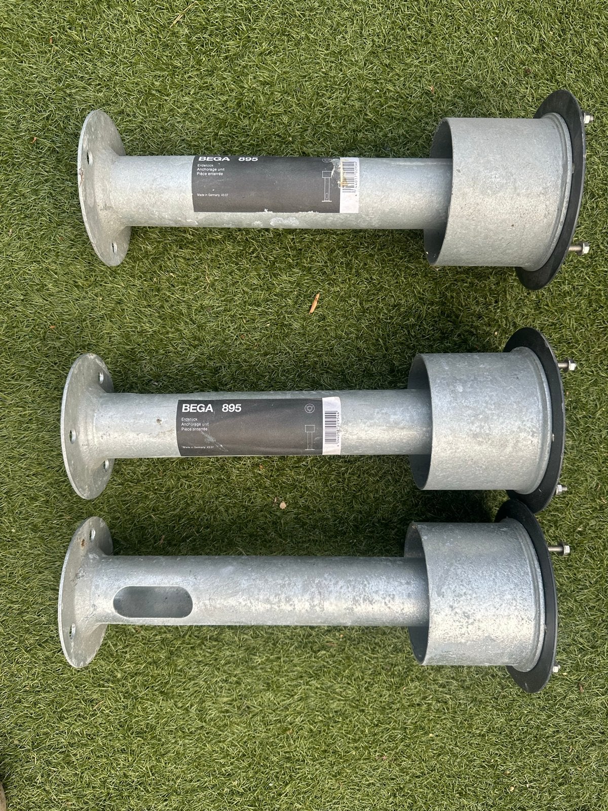 Bega 70859 Grondbevestiging voor buitenverlichting, Ophalen, Nieuw, Staal, Overige typen