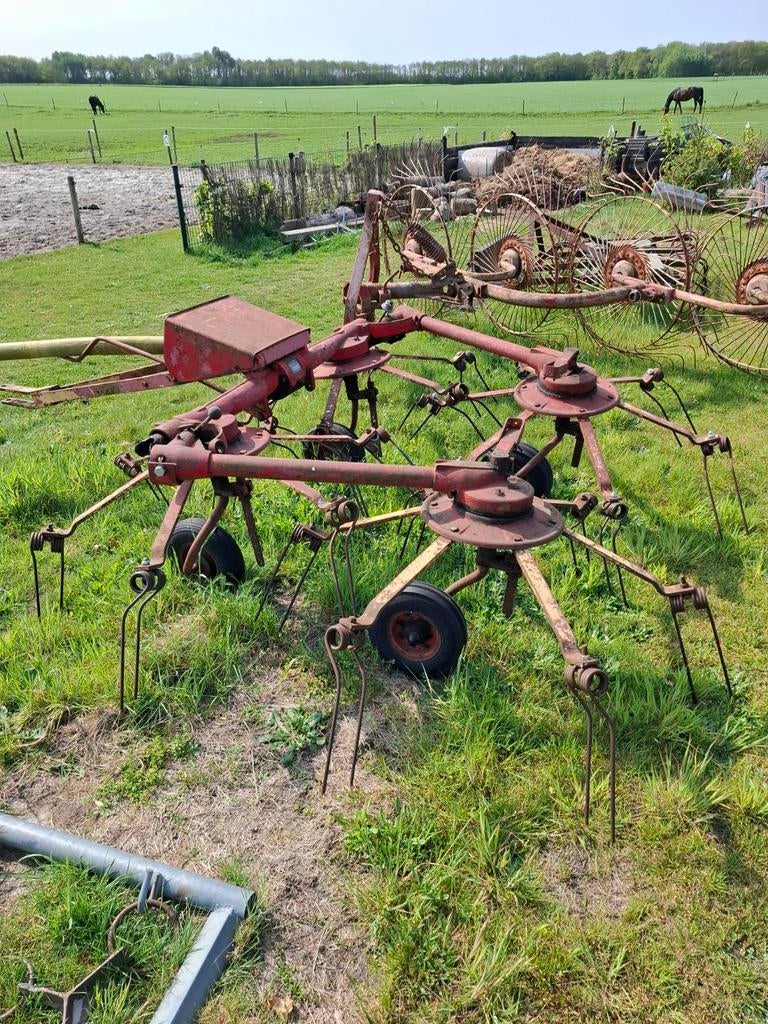 Schudder/Hark - Hooischudder voor landbouw, Ophalen, Weidebouw