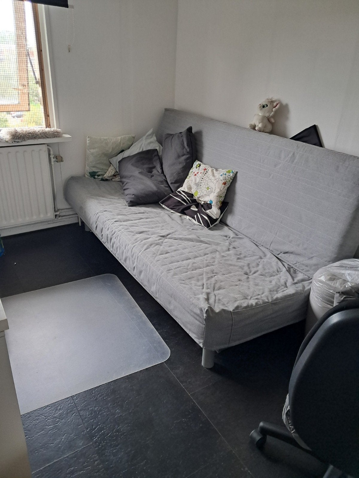 2-persoons bedbank met extra bankhoes en opbergruimte, Ophalen, Gebruikt, Tweepersoons