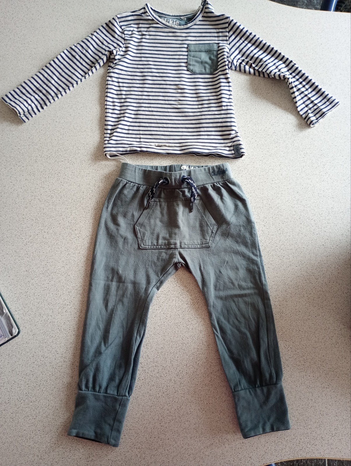 Dirkje schattig BIO setje maat 80 lange mouw lange broek, Ophalen of Verzenden, Zo goed als nieuw, Dirkje, Jongetje of Meisje