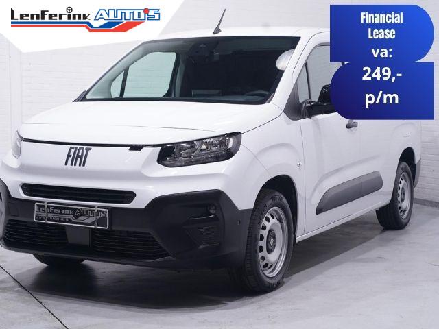 Fiat Doblo 1.5D 100 pk L2 Navi, Camera, BPM vrij, PDC V+A La, Auto's, Bestelauto's, Bedrijf, Te koop, 360° camera, ABS, Achteruitrijcamera