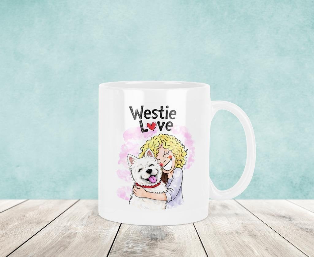 Westie Mok - Blond Stijl, Verzenden, Nieuw, Keramiek, Kop(pen) en/of Schotel(s)