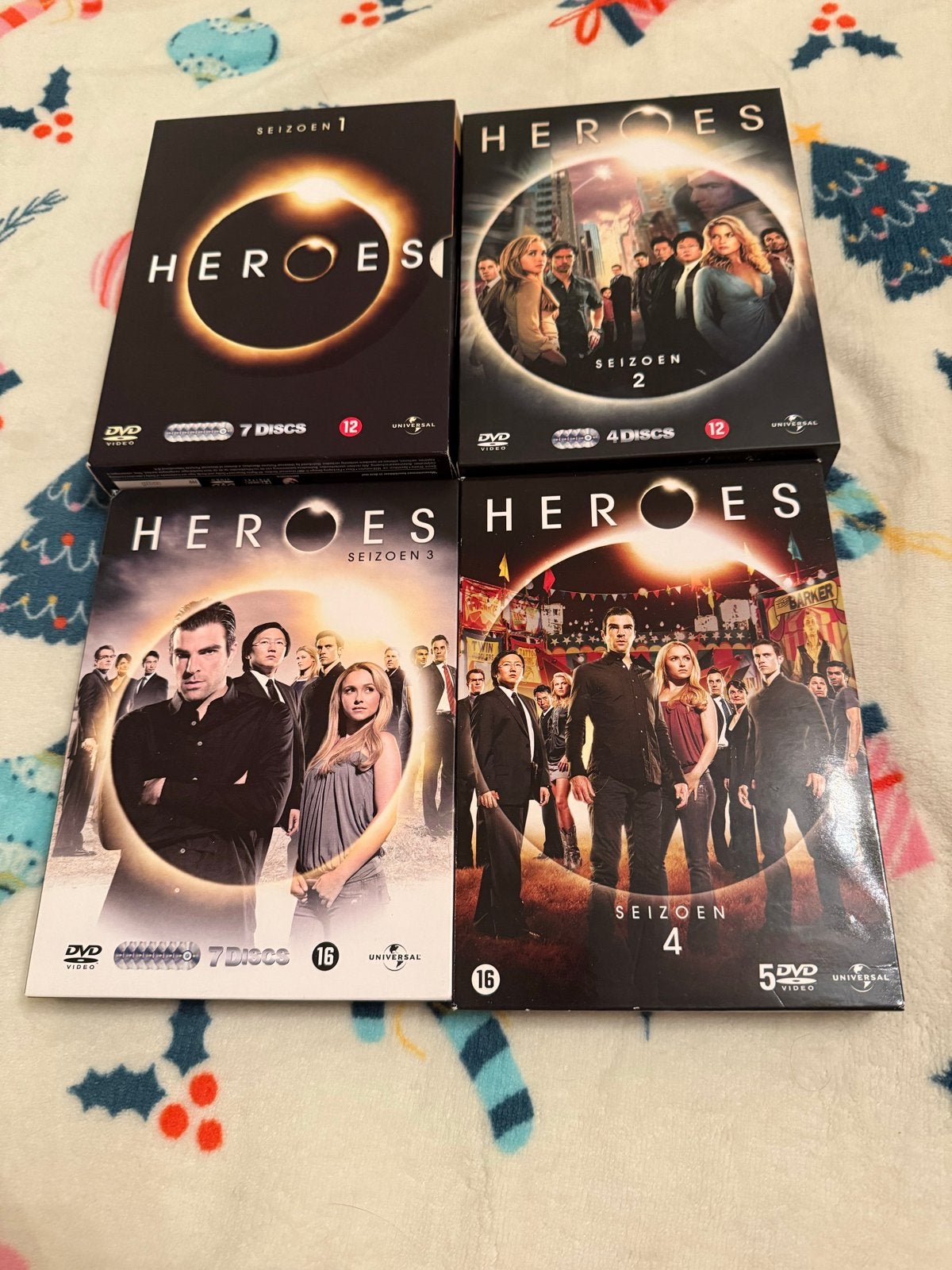 Heroes - Complete Serie Seizoen 1 t/m 4 (DVD), Vanaf 16 jaar, Nederlands, Science Fiction en Fantasy, Ophalen of Verzenden