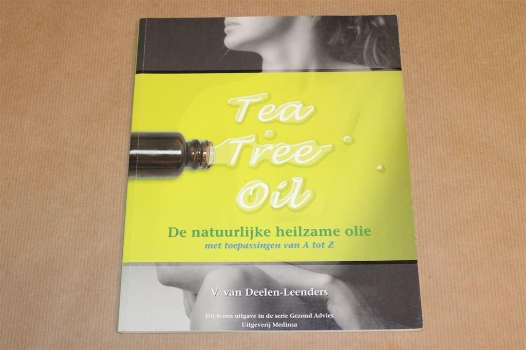 Tea Tree Olie — Natuurlijke Heilzame Toepassingen, Ophalen of Verzenden, Zo goed als nieuw, Overige onderwerpen, Achtergrond en Informatie