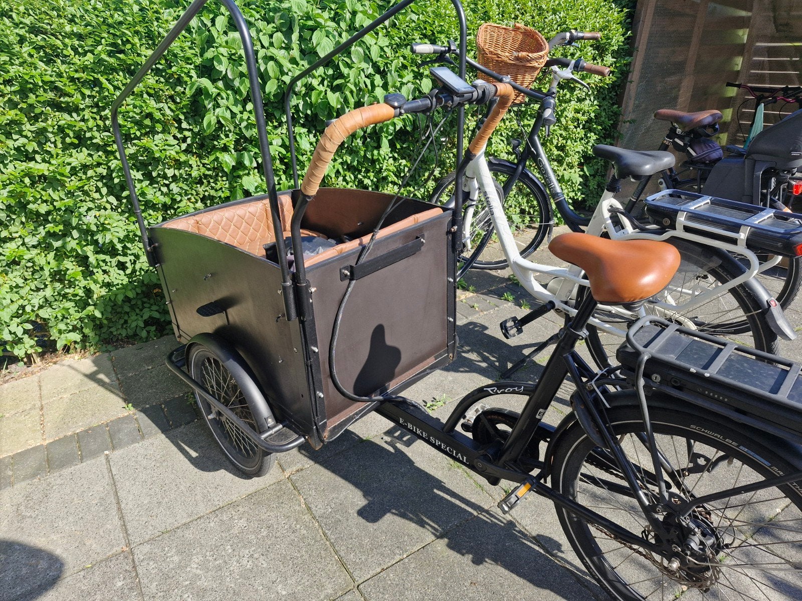 Bakfiets troy, Ophalen of Verzenden, Gebruikt, 4 kinderen of meer