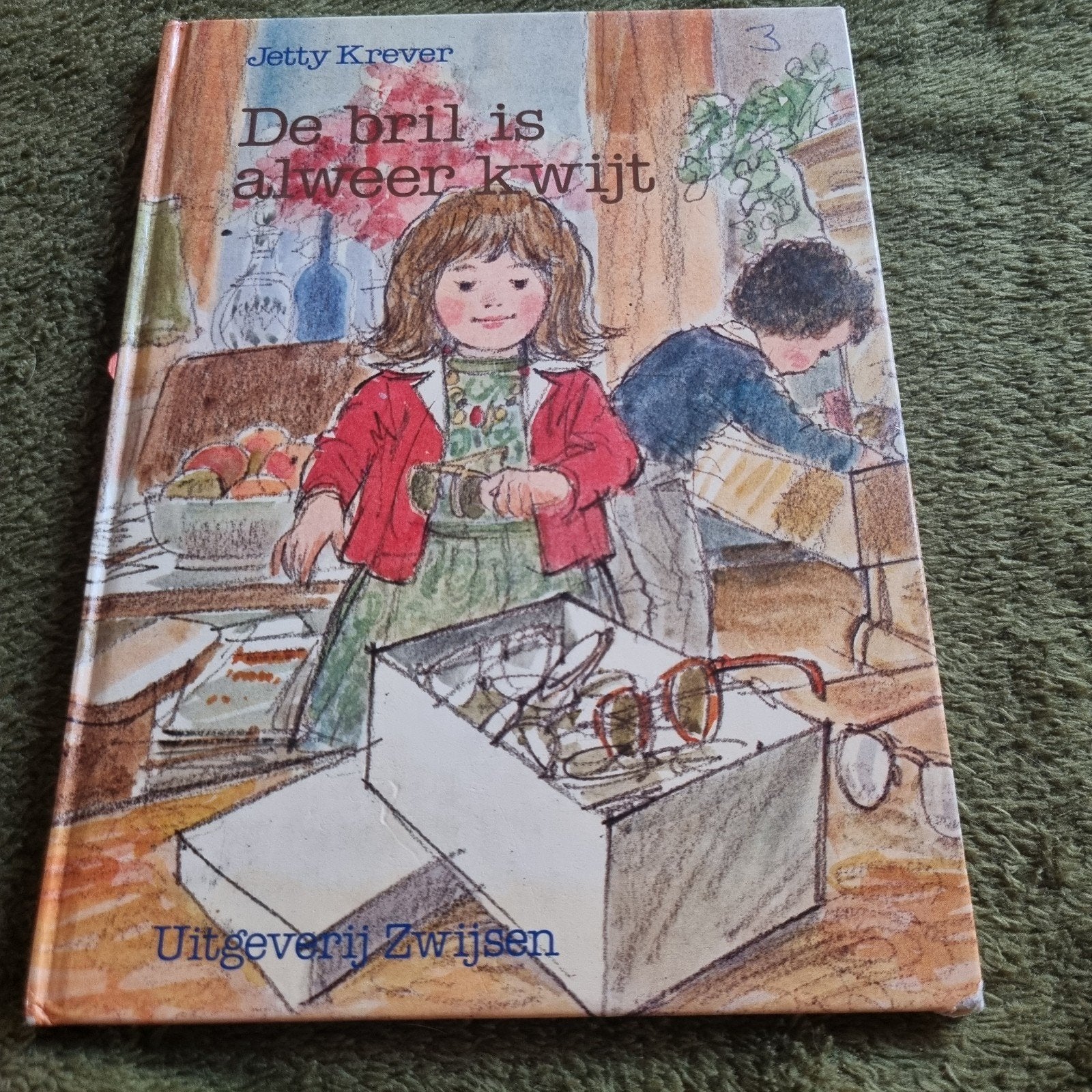 Groep 3 leesboek - De bril is alweer kwijt - Jetty Krever, Ophalen of Verzenden, Fictie algemeen