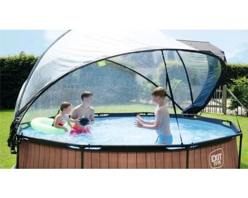 exi zwembad doorsnede 360cm met dak hoogte 76 cm, Tuin en Terras, Zwembaden, Ophalen, Minder dan 80 cm, Rond, Opzetzwembad