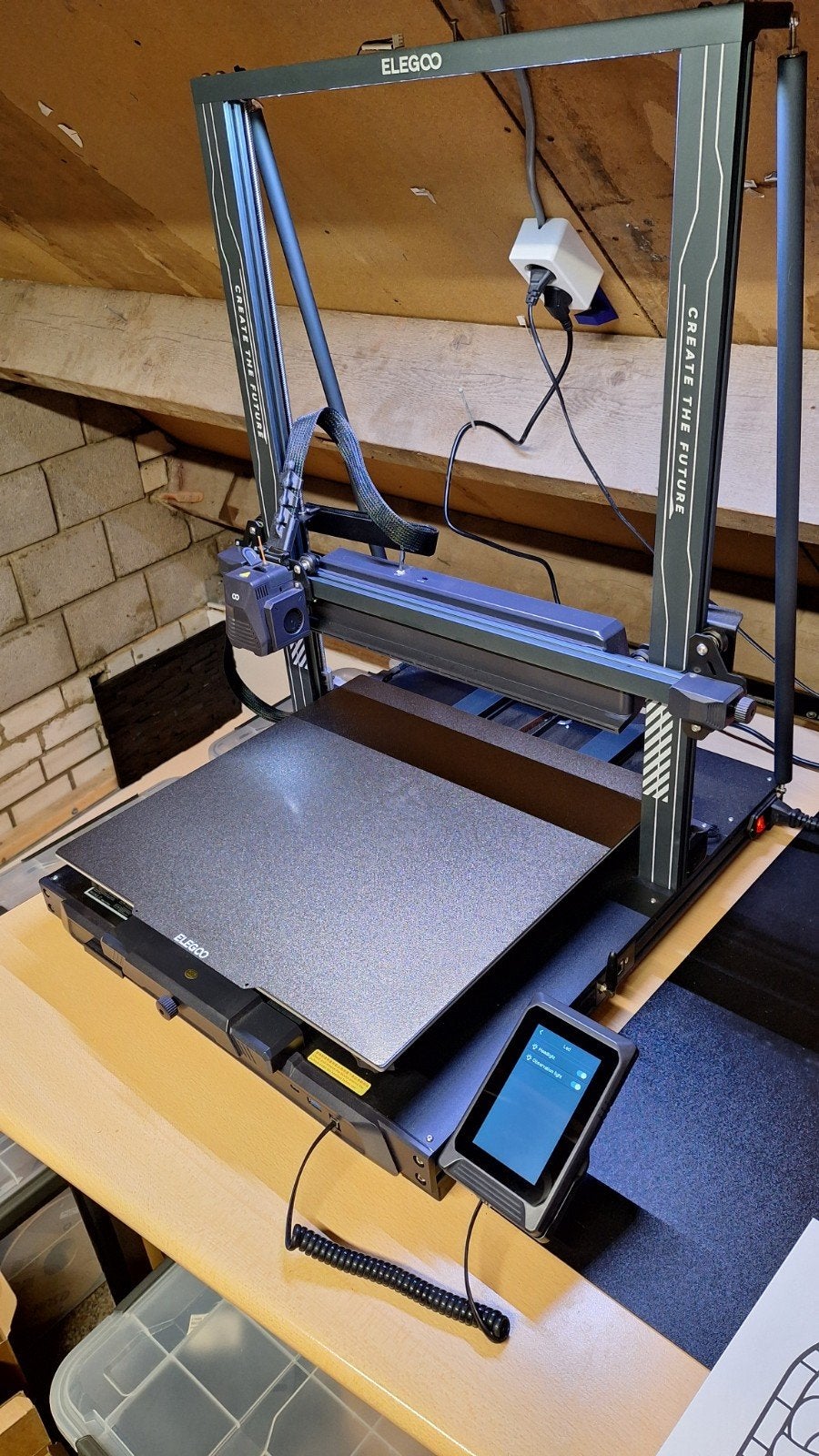 Elegoo Neptune 4 Max 3D-printer - Zo goed als nieuw, Computers en Software, Ophalen, Gebruikt, Ingebouwde Wi-Fi, Elegoo