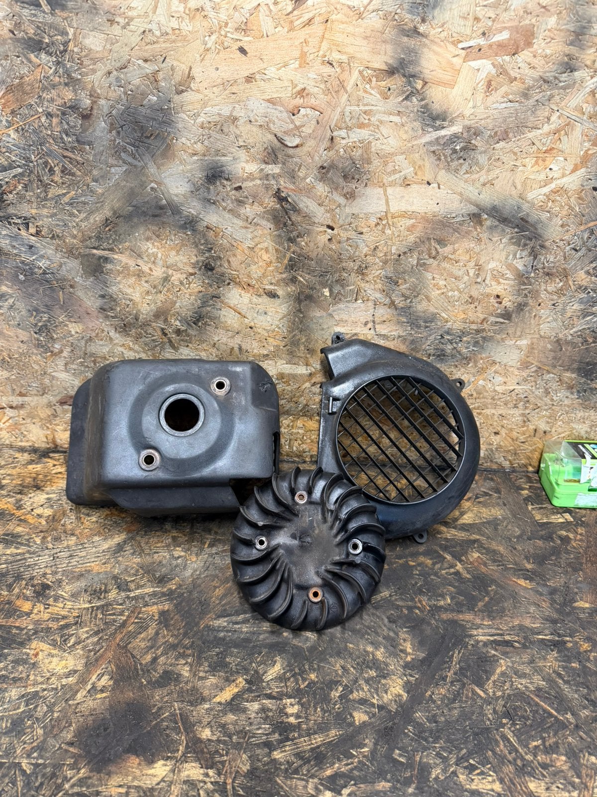 Skipper koelkappenset piaggio 125-180cc TPH, Ophalen of Verzenden, Zo goed als nieuw, Blok