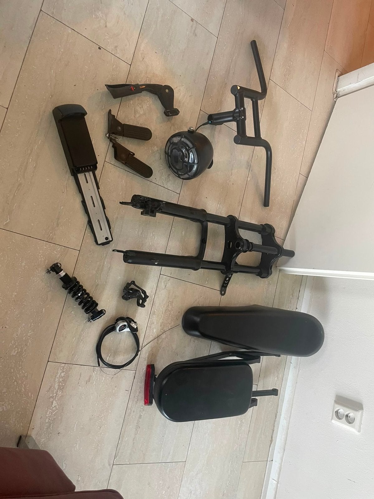 Diverse fiets onderdelen - Fatbike/E-bike, Elektrische fiets, Gebruikt, Band, Ophalen of Verzenden