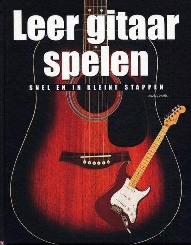 lesboek Leer Gitaar Spelen snel en in kleine stappen-netjes, Gitaar, Overige genres, Les of Cursus, Ophalen of Verzenden