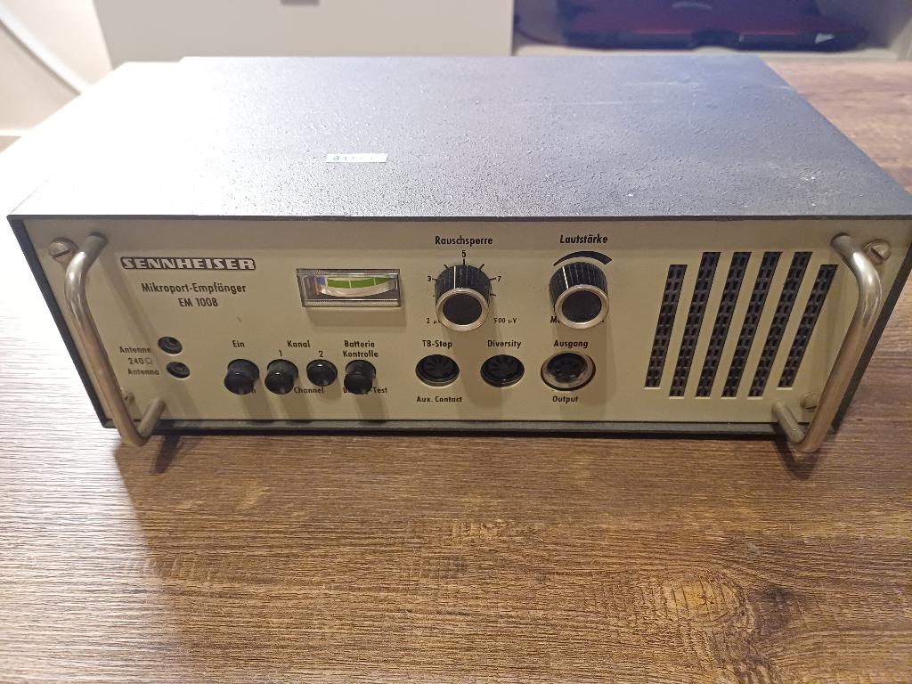 Sennheiser Mikroport-Empfänger EM 1008, Ophalen of Verzenden, Minder dan 500 watt