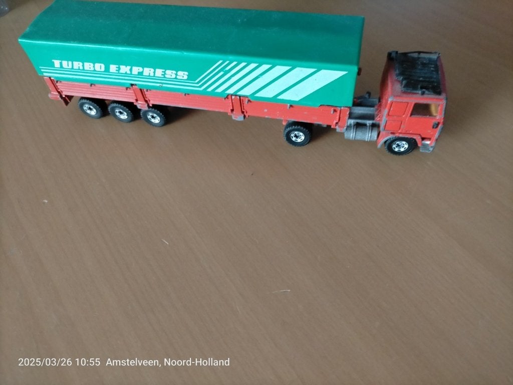 Siku volvo Turbo express, Ophalen of Verzenden, Zo goed als nieuw, Auto