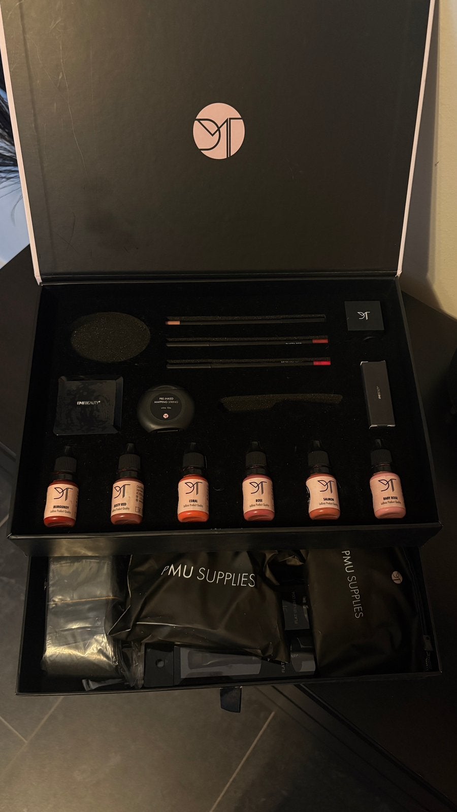 Pmu DMT pigmenten, Ophalen of Verzenden, Zo goed als nieuw, Handen en Nagels