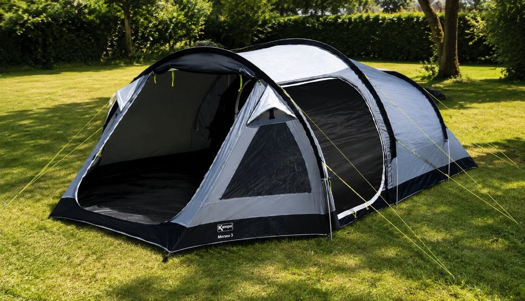 Kampa Mersea 3 - Zo goed als nieuw - 3 Persoons tent, Ophalen, Zo goed als nieuw, Tot en met 3