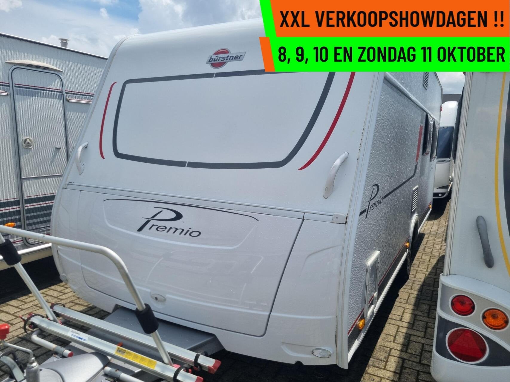 BUERSTNER Premio s line 490 TS MOVER + VOORTENT + DOUCHE, Serviceluik, Rondzit, 7 tot 8 meter, Bedrijf