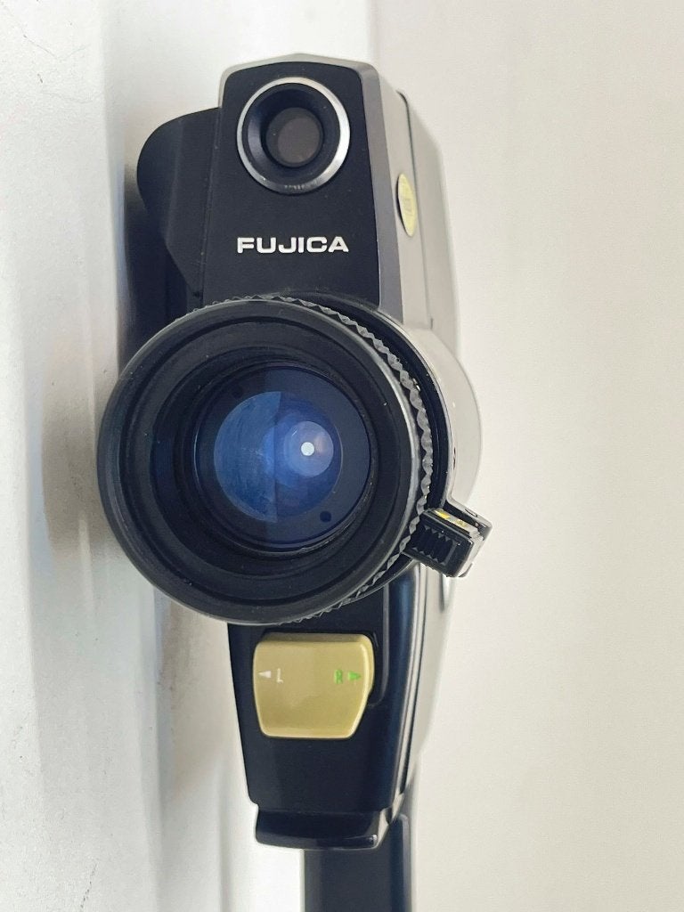 FUJICA Single-8 P2 ZOOM Vintage filmcamera-werk goed, Audio, Tv en Foto, 8mm, N, N, Ophalen of Verzenden