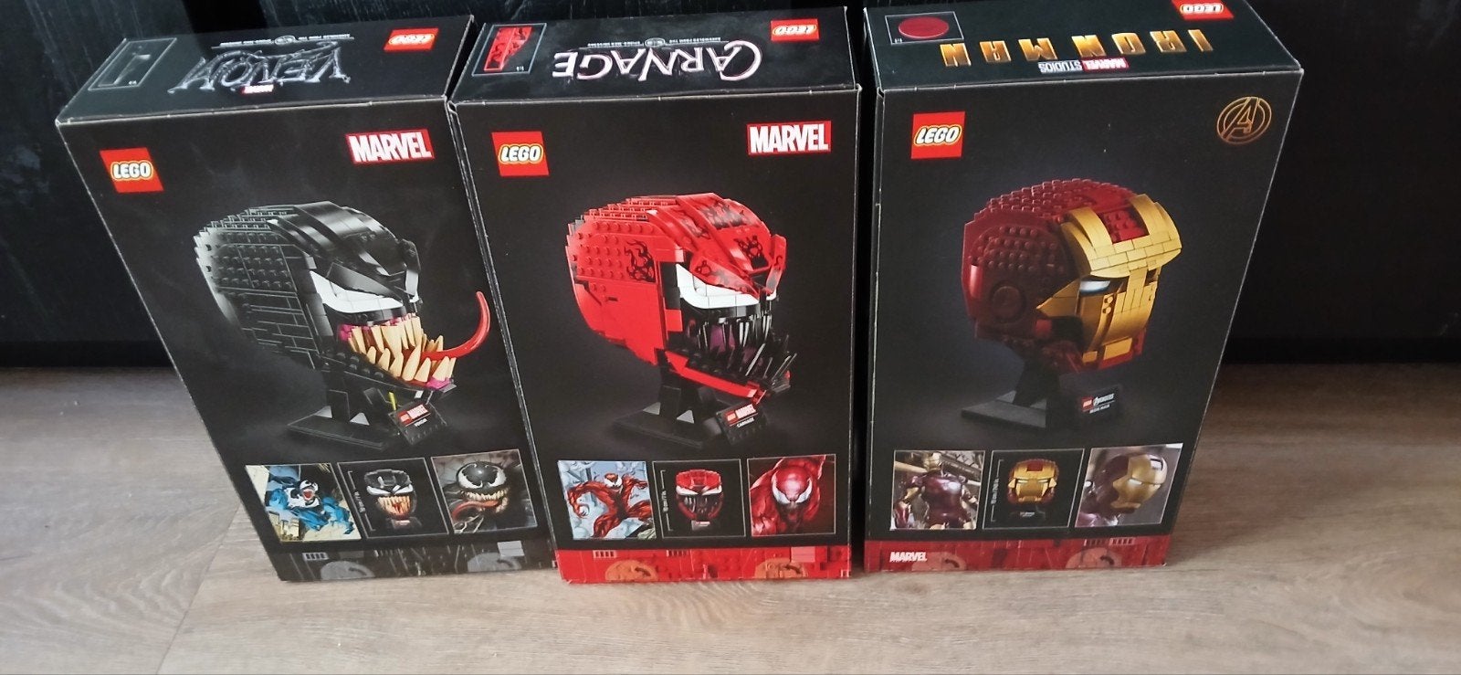LEGO Marvel Venom, Carnage en Iron Man (76187, 76199,, Marvel, Lego, Nieuw, Ophalen of Verzenden