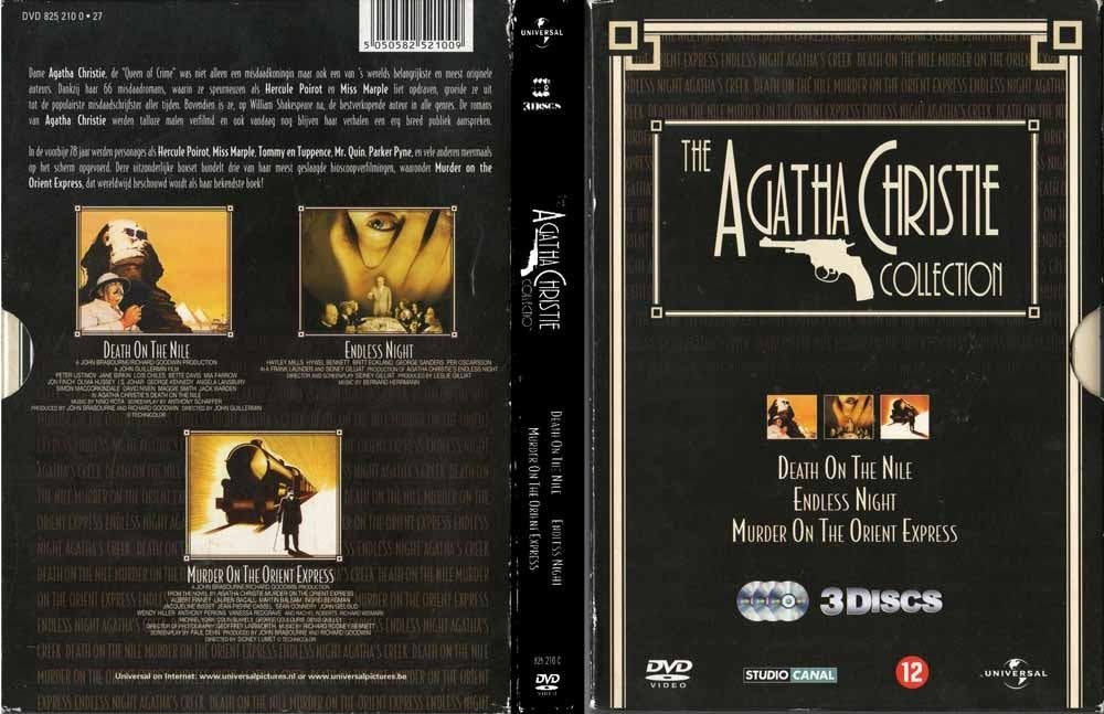 The Agatha Christie Collection 3DVDbox, Alle leeftijden, Ophalen of Verzenden, Zo goed als nieuw