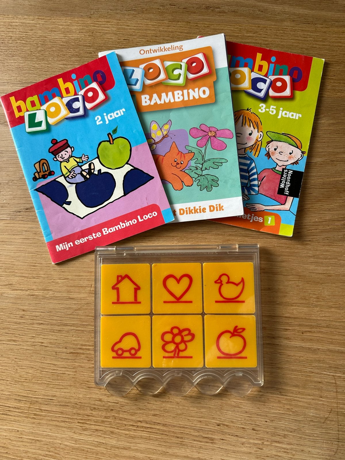 Bambino Loco met 3 boekjes (2-5 jaar), Kinderen en Baby's, Ophalen of Verzenden, Gebruikt, Puzzelen