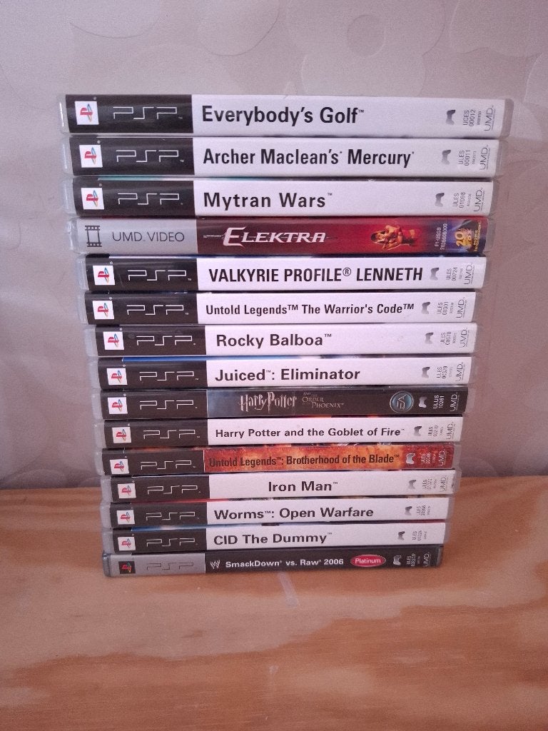 PsP spellen ( zie omschrijving), Spelcomputers en Games, Games | Sony PlayStation Portable, Gebruikt, Overige genres, 1 speler