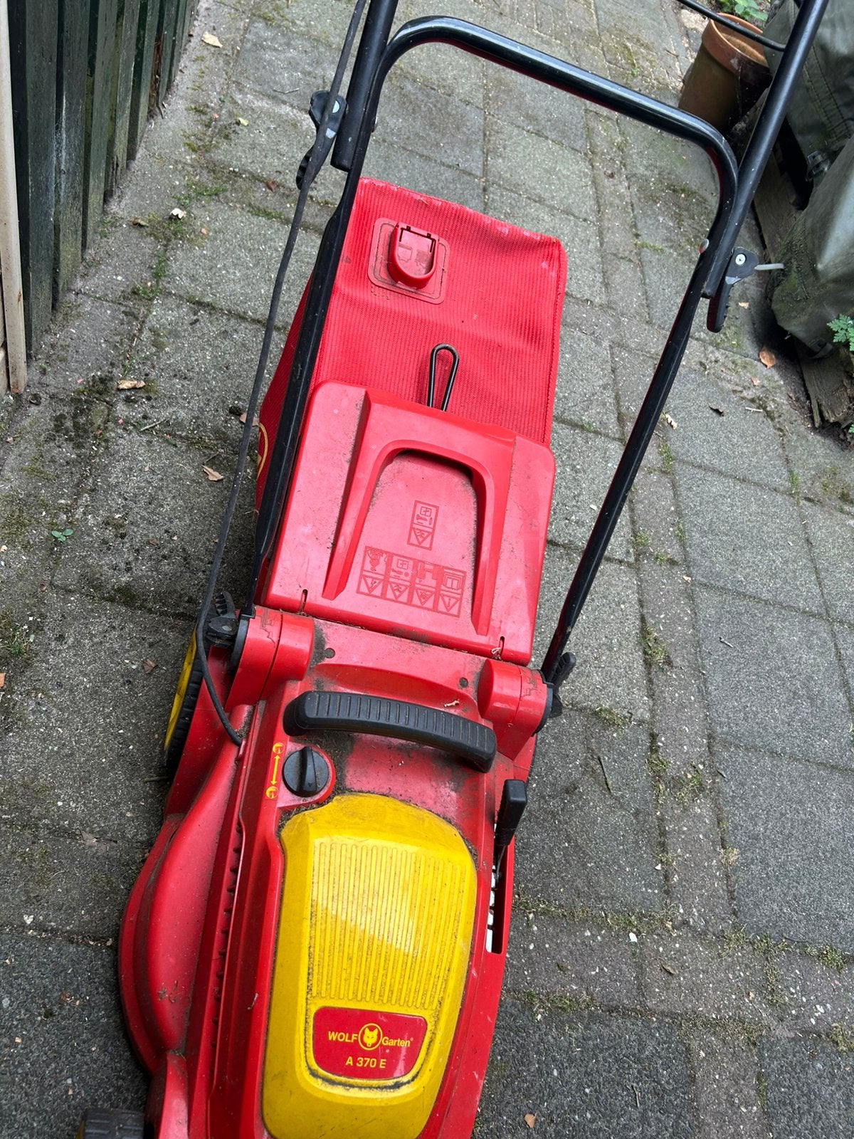 Wolf garten grasmaaier, Ophalen, Gebruikt, Elektrische grasmaaier