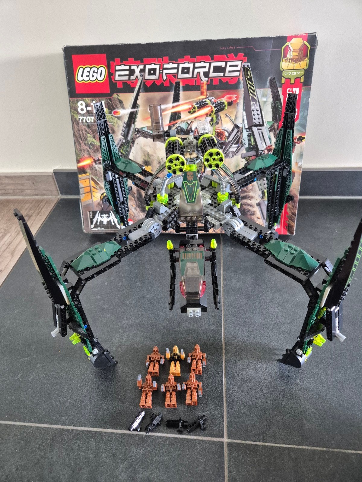 Lego exo-force, Ophalen of Verzenden, Zo goed als nieuw, Complete set, Lego