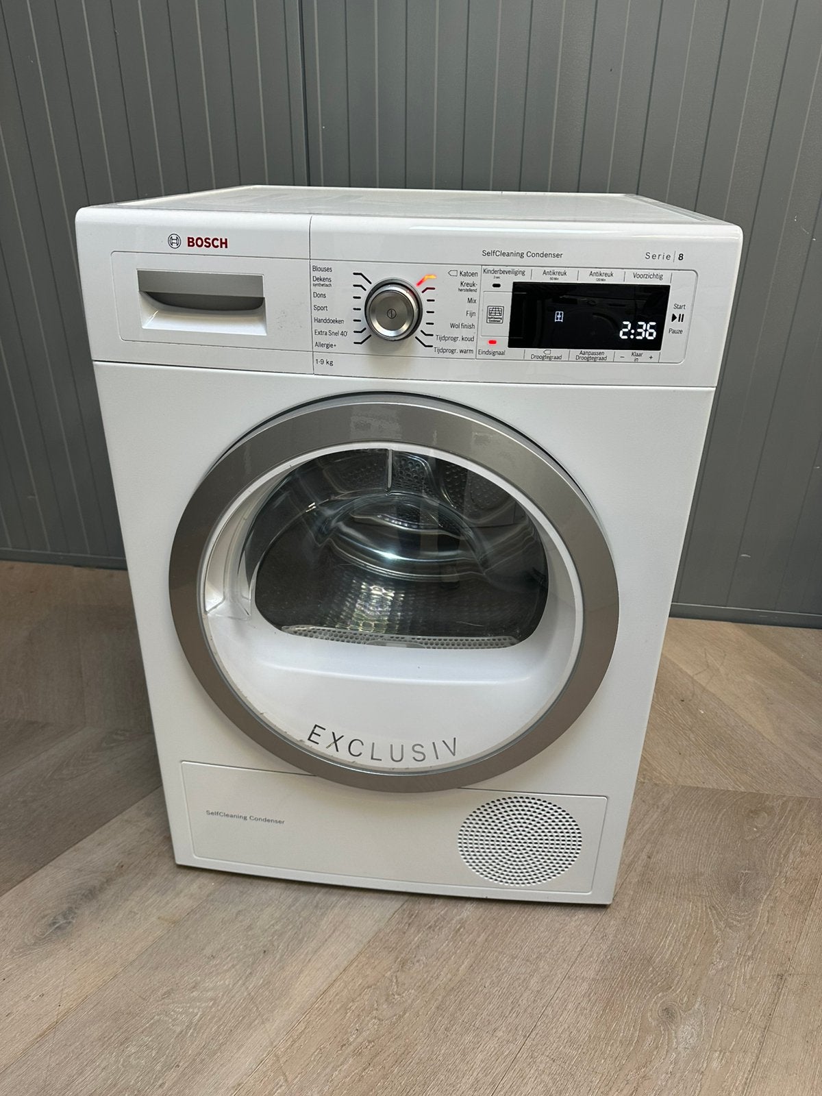 Bosch serie 8 Warmtepompdroger A+++ 9KG incl Garantie, Bosch, Overige typen, 8 tot 10 kg, Ophalen of Verzenden