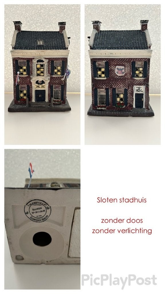 Dickensville, stadhuis Sloten, Diversen, Ophalen of Verzenden, Zo goed als nieuw