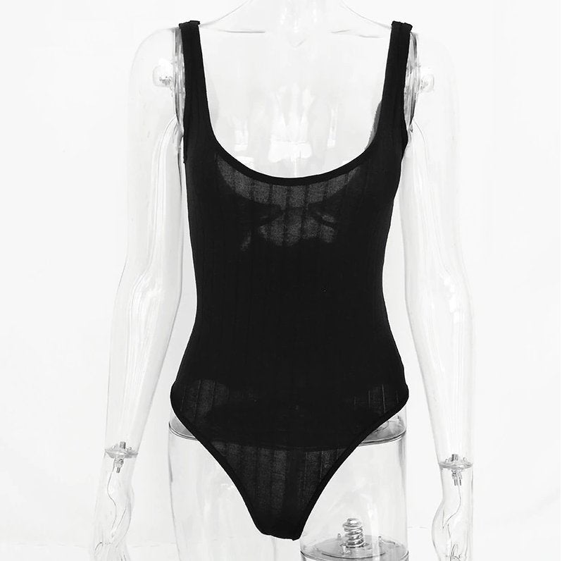 Zwarte gebreide bodysuit jumpsuit romper dames vrouwen body, Maat 38/40 (M), Verzenden, Nieuw, Overige thema's