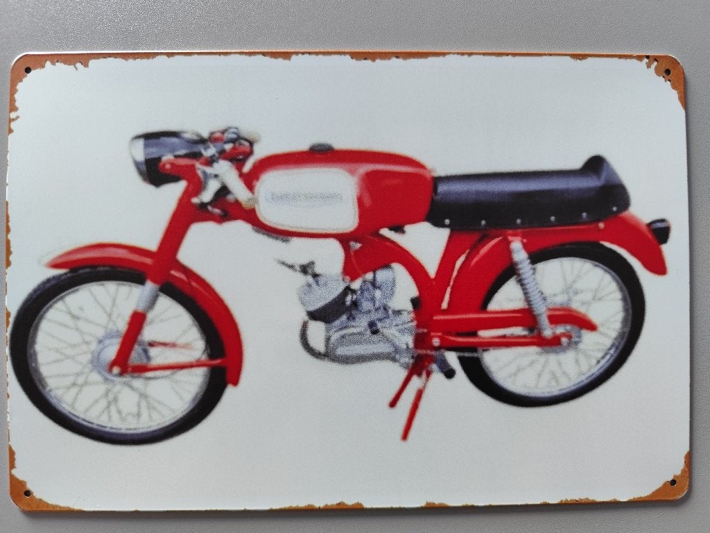 aermacchi-m50 sport - metalen bordje, Ophalen of Verzenden, Nieuw