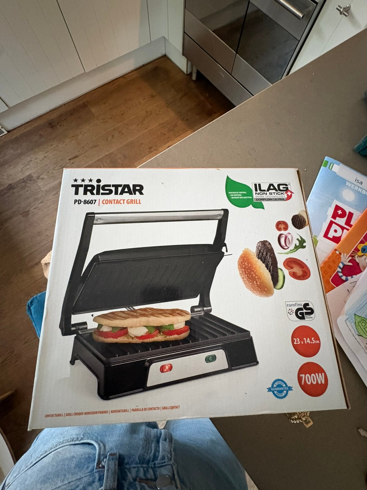 Tosti/panini ijzer, Ophalen of Verzenden, Nieuw