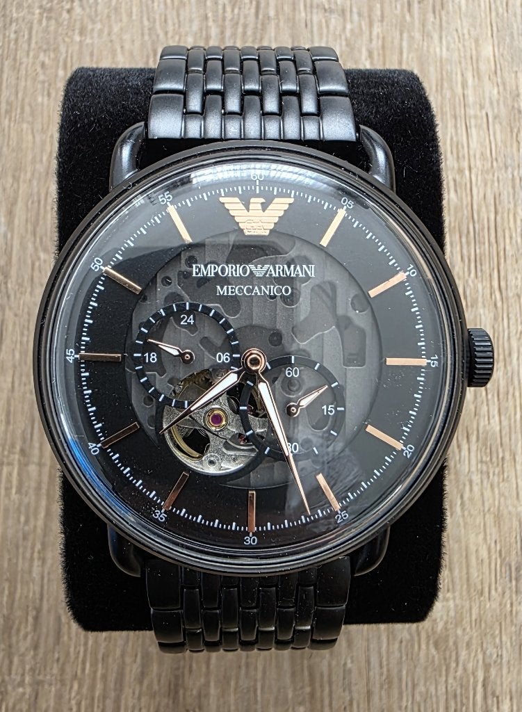 100% ORIGINEEL Emporio Armani horloge, Sieraden, Tassen en Uiterlijk, Overige merken, Staal, Staal, Polshorloge