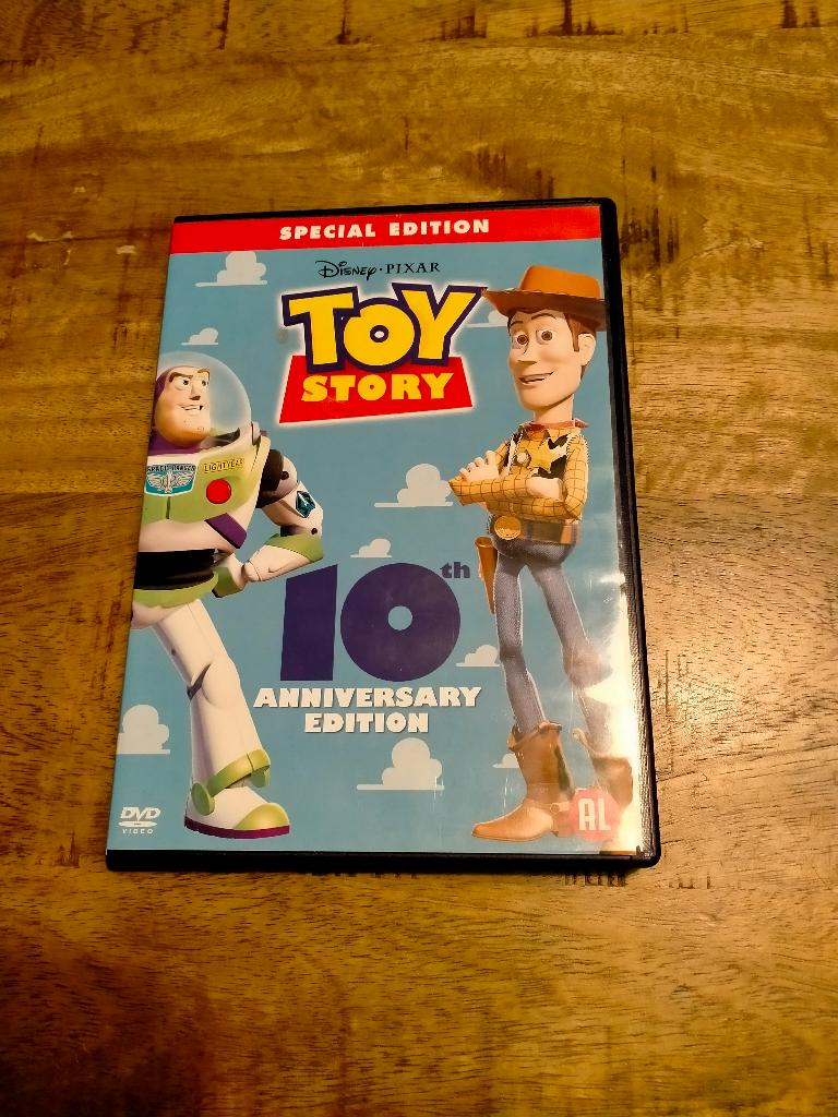 Toy Story 10th Anniversary edition tekenfilm dvd Woody Buzz, Alle leeftijden, Ophalen of Verzenden, Gebruikt, Overige soorten