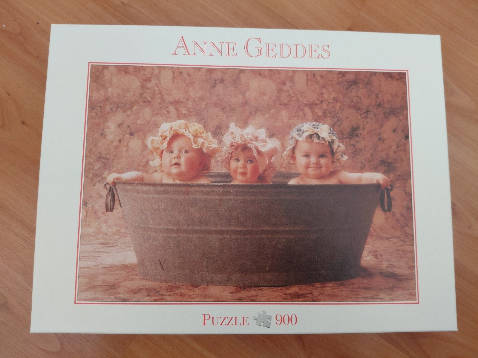 Anne Geddes - 900 stukjes - 666 x 476 mm, Ophalen of Verzenden, 500 t/m 1500 stukjes, Zo goed als nieuw, Legpuzzel