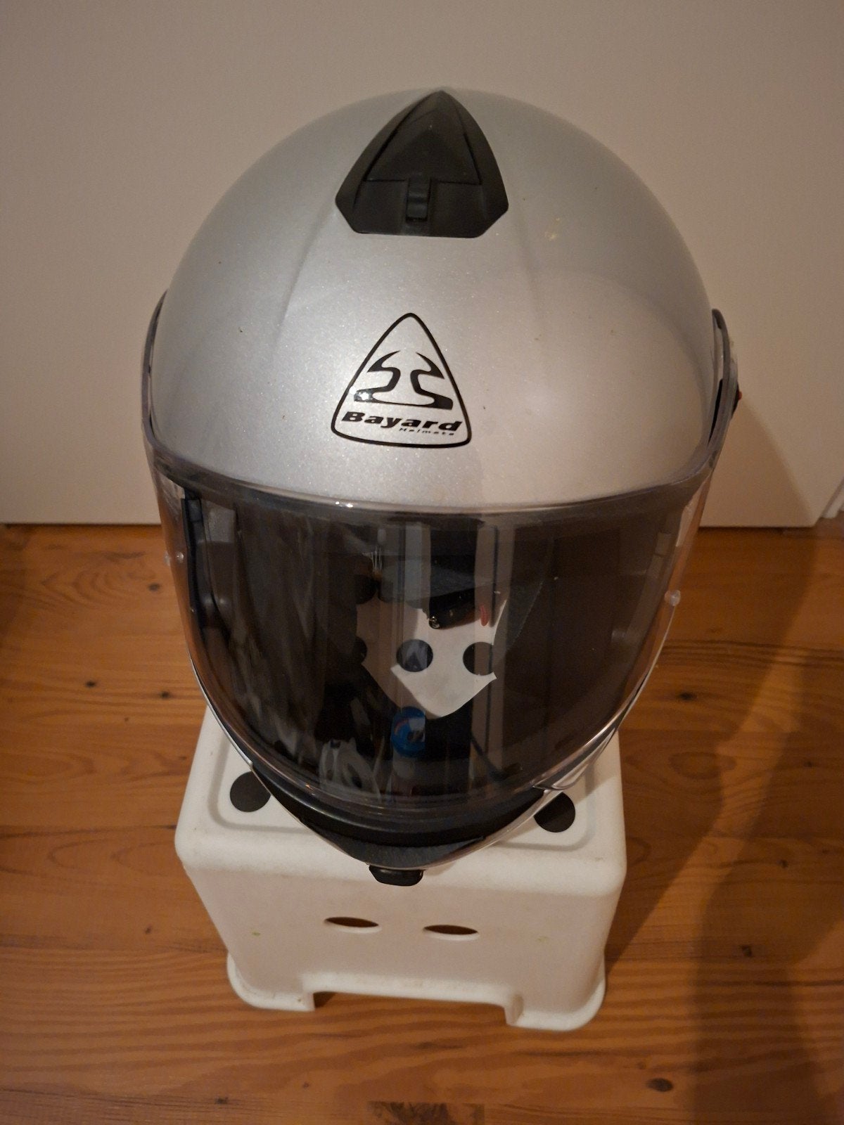 Bayard Helm Maat XXS - Zilverkleurig, Overige merken, XXS, Ophalen of Verzenden, Integraalhelm