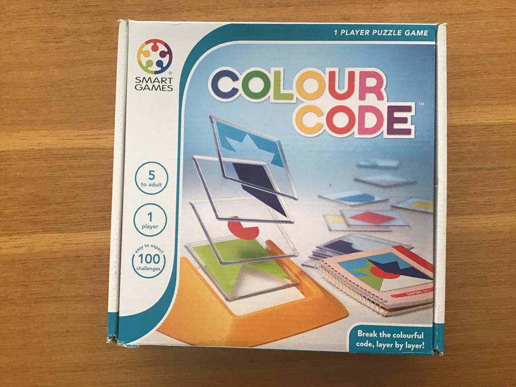 Smart Games Colour Code - Logisch Puzzelspel, Ophalen of Verzenden, Zo goed als nieuw, Legpuzzel