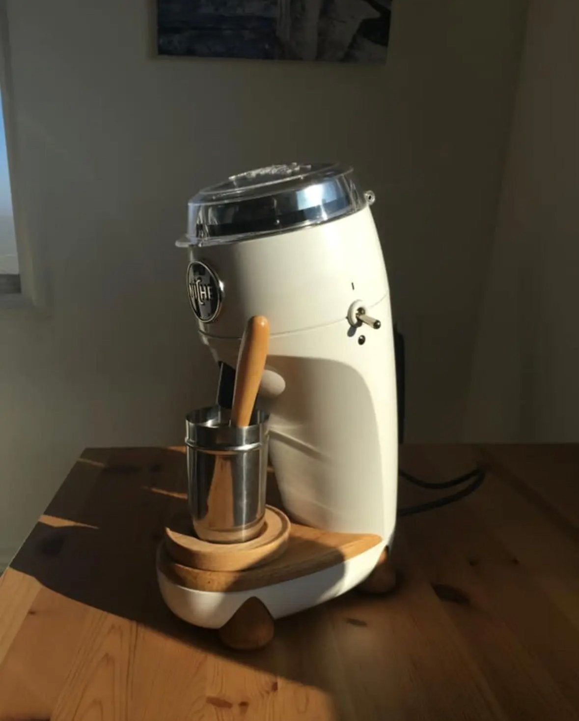 Niche Zero koffiemolen wit. Espresso & filter