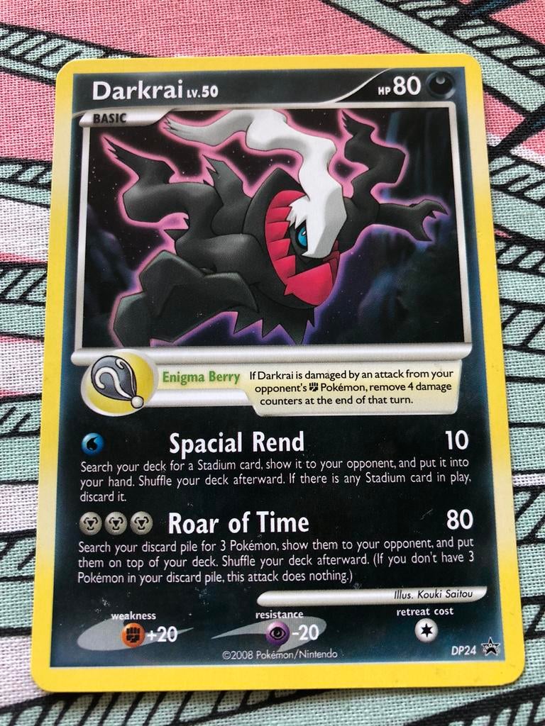 Darkrai promo, Ophalen of Verzenden, Zo goed als nieuw