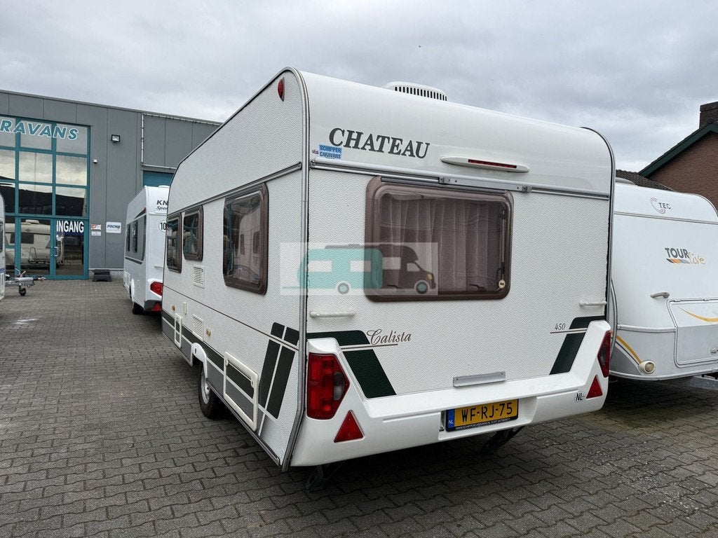 Chateau calista 450 airco, voortent (bj 2002), Chateau, Bedrijf, 750 - 1000 kg, 6 tot 7 meter