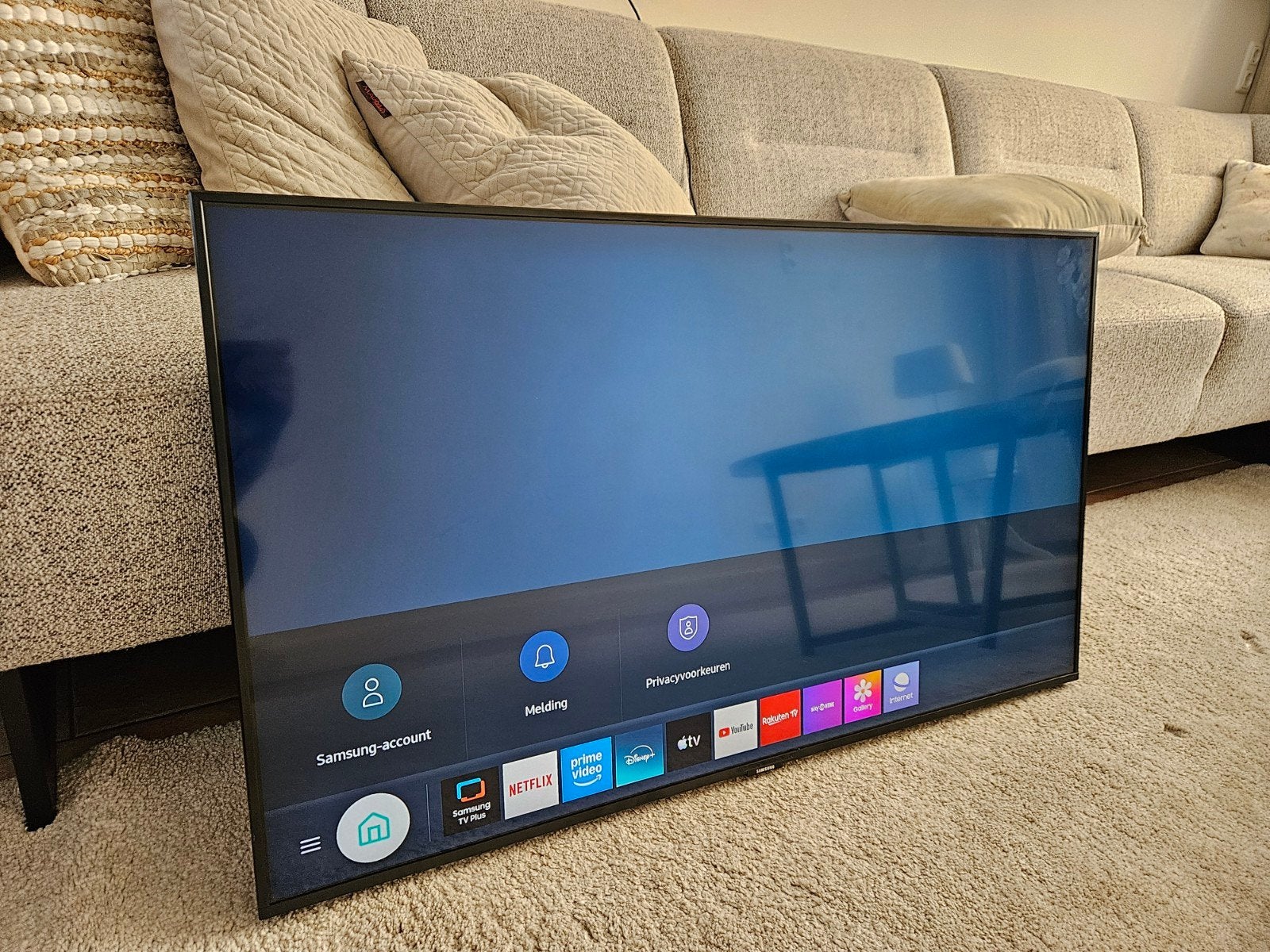 Samsung 4k 43 inch smart tv, 50 Hz, Ophalen of Verzenden, Zo goed als nieuw, Samsung