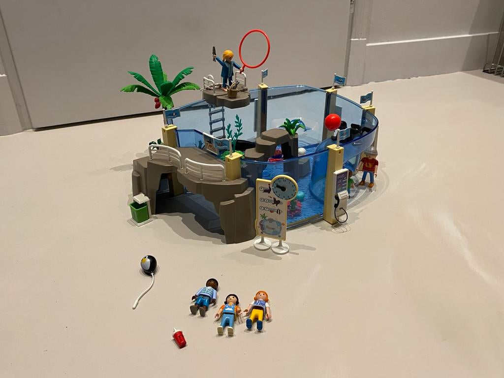 Playmobil 9060 Zee Aquarium Zeehondenshow, Kinderen en Baby's, Speelgoed | Playmobil, Ophalen of Verzenden, Gebruikt, Complete set