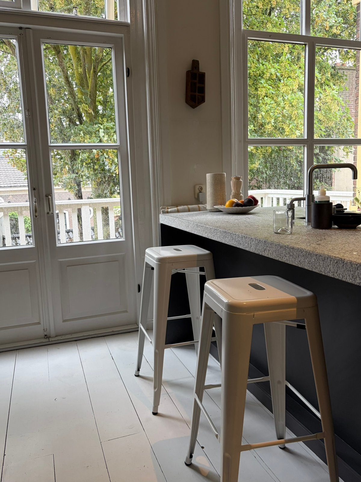 Tolix model barkrukk - nieuw aangeschaft, Ophalen, 60 tot 90 cm, Nieuw, Metaal