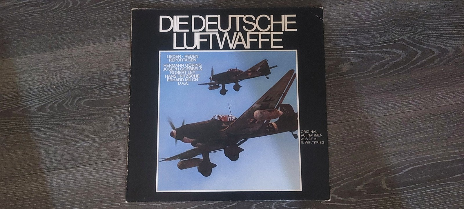 Die Deutsche Luftwaffe LP - Historische Opnamen WOII, Verzamelen, Militaria | Tweede Wereldoorlog, Ophalen of Verzenden, Luchtmacht