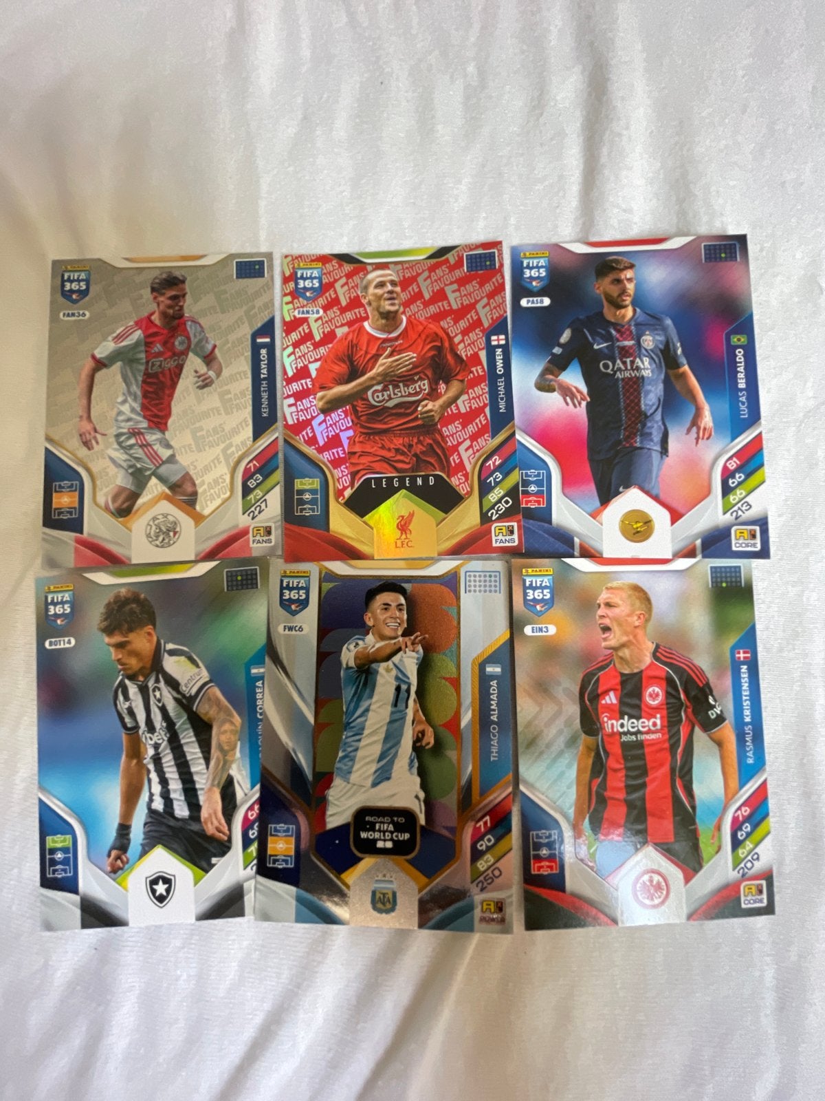 FIFA 365 Panini Adrenalyn XL Voetbalkaarten - Diverse Speler, Ophalen of Verzenden, Zo goed als nieuw, Buitenlandse clubs, Spelerskaart