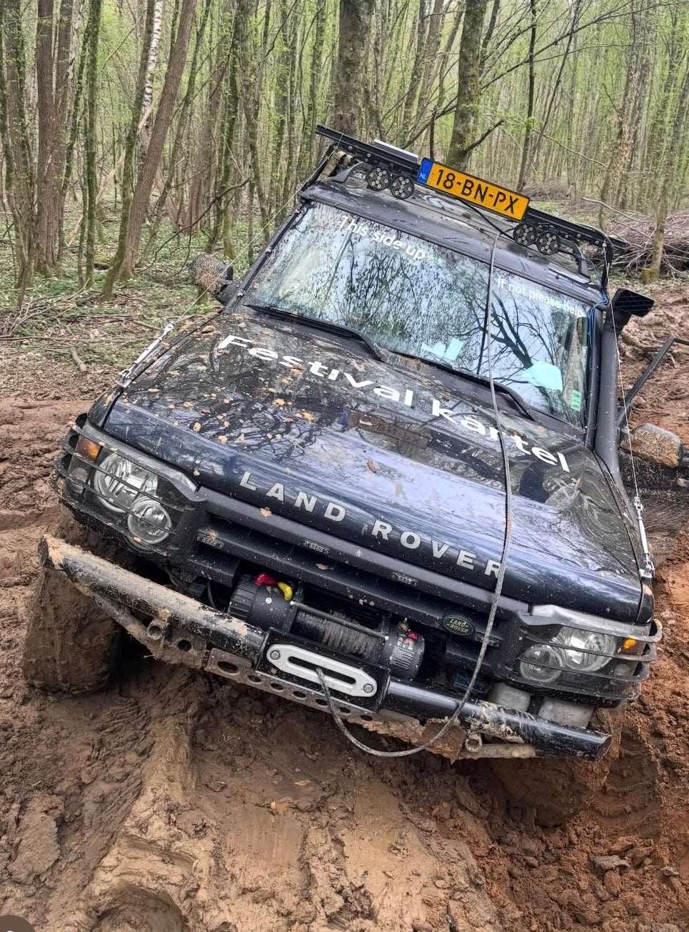 Land Rover Discovery 2.5 TD5 SLS Comm AUT 2004, Automaat, Land Rover, Zwart, 2495 cc
